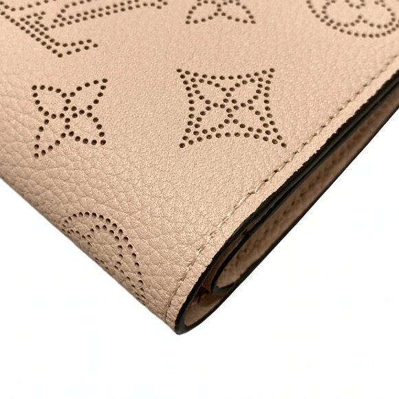 Auth LOUIS VUITTON Portefeuille Clare M80629 Magnolia Mahina - RFID : confirmed - Picture 6 of 11